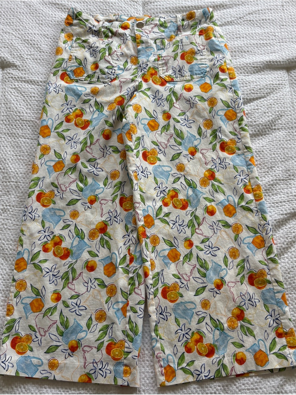Jules & Leopold Citrus Print Pants